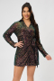 high quality stylish slight stretch sequin lined mini dress_Purple_Champagne_Multicolor