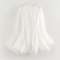 stylish non-stretch solid color bell sleeves layered large ruffle mini dress_White