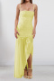 sexy plus size slight stretch slim mesh stitching rhinestones decor maxi dress_Black_Pink_Yellow
