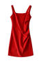 casual slight stretch 11 colors shirring solid color mini dress(size run small)_Black_White_Pink_Red