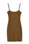 casual slight stretch simple adjustable sling tight mini dress size run small_Pink_Rose Red_Light Purple_Khaki _Brown
