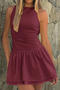 stylish slight stretch 6 colors backless mini dress_Black_White_Pink_Rose Red