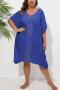 sexy 11 colors hollow crochet loose beach cover-up(only cover-up)_Black_White_Magenta_Yellow_Orange_Aqua Green_Sky Blue_Blue