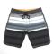 men plus size slight stretch two colors quick dry surf rafting board shorts_Dark Gray