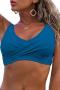 new stylish plus-size padded 12-color front twisted bikini tops_Black_White_Pink_Red_Magenta_Aqua Green_Dark Green_Sky Blue_Blue
