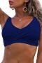 new stylish plus-size padded 12-color front twisted bikini tops_Black_White_Pink_Red_Magenta_Aqua Green_Dark Green_Sky Blue_Blue_Dark Blue