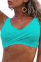 new stylish plus-size padded 12-color front twisted bikini tops_Black_White_Pink_Red_Magenta_Aqua Green
