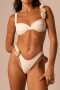 sexy patchwork 4-color 3d flowers padded underwire suspender bikini sets_Black_White