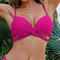 sexy 9 colors non-removable padding underwire bikini top_Black_Red_Rose Red_Magenta