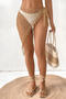 sexy cut out knitted beading 3 colors beach cover-up(only cover-up)_Red_Purple_Khaki