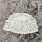 stylish cut out crochet 13 colors swimming hat_Black_White