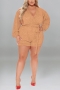 xl-5xl plus size summer new 5 colors slight stretch sequin v-neck with belt stylish playsuit_Black_Red_Beige