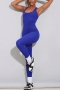 slight stretch ribbed knit strappy crossed sling backless sexy jumpsuit_Black_White_Blue
