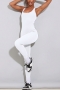 slight stretch ribbed knit strappy crossed sling backless sexy jumpsuit_Black_White