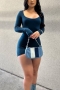 sexy slight stretch simple slim backless playsuit_Black_White_Dark Gray_Pink_Red_Dark Blue