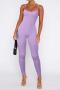plus size sexy 9 color solid color high stretch ribbed knit slim jumpsuit_Black_White_Pink_Magenta_Orange_Green_Dark Green_Purple