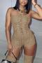 sexy solid color stretch tube top hollow eyelet lace-up playsuit (new add color)_Black_White_Pink_Orange_Khaki