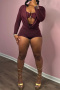 sexy slight stretch 3 colors deep v-neck solid color playsuit_Black_White_Rose Red