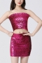 new fashion 9 colors sequins sexy stretch skirt set_Black_White_Purple_Red_Blue_Magenta