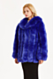 plus size s-4xl winter solid color new stylish inelastic fur jacket_Black_White_Purple_Rose Red_Sky Blue_Blue