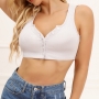 summer new 4 colors solid color stretch single-breasted knitted slim stylish crop vest_Black_White