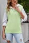 autumn & winter new 3 colors stretch knitted zip-up sleeveless fashion vest sweater_Beige_Gray_Green