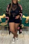 winter new plus size 5 colors stripe knitted slight stretch long-sleeve stylish casual all-match long cardigan sweater(only sweater)_White_Beige_Pink