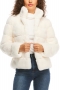 s-3xl plus size winter new stylish eight colors high collar plush long sleeve high quality casual fur coat_Black_White