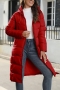 s-4xl plus size 3 colors non-stretch hooded stylish warm cotton mid length coat_Black_Red