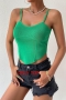 stylish 6 colors stretch knitted sling solid color slim vest_Black_White_Pink_Green