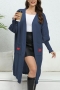 casual slight stretch heart graphic knitted 8 colors long cardigan sweater_Black_White_Gray_Rose Red_Dark Green_Dark Blue