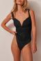 sexy slight stretch sling sequins tight bodysuit_Black