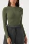 sexy slight stretch solid color tight zip-up all-match bodysuit_Black_White_Gray_Dark Gray_Dark Green