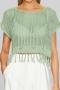 sexy slight stretch see through tassel knitted loose beach sweater(no underwear)_Black_White_Orange_Green