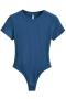 stylish high stretch 11 colors short sleeve all-match bodysuit(size run small)_Black_White_Gray_Dark Gray_Light Pink_Rose Red_Haze Blue_Sea Blue