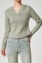 casual slight stretch 4-colors slim all-match long-sleeved hooded t-shirt_Gray_Green