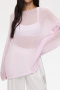 sexy slight stretch ribbed knit crew neck solid color sweaters_Black_White_Dark Gray_Pink
