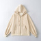 casual slight stretch 12 colors hooded zip-up sweatshirts(size run small)_Black_White_Gray_Dark Gray_Pink_Light Pink_Rose Red_Dark Green_Sky Blue_Light Purple_Beige