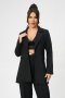high quality non-stretch 11 colors shoulder padded blazer(only blazer)_Black