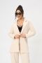 high quality non-stretch 11 colors shoulder padded blazer(only blazer)_Black_White_Pink_Light Pink_Light Green_Green_Dark Green_Dark Blue_Dark Purple_Beige