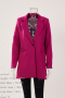 high quality non-stretch 11 colors shoulder padded blazer(only blazer)_Black_White_Pink_Light Pink_Light Green_Green_Dark Green_Dark Blue_Dark Purple