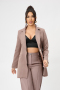 high quality non-stretch 11 colors shoulder padded blazer(only blazer)_Black_White_Pink_Light Pink_Light Green_Green_Dark Green_Dark Blue_Dark Purple_Beige_Brown