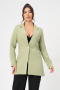 high quality non-stretch 11 colors shoulder padded lined blazer(only blazer)_Black_White_Pink_Light Pink_Light Green