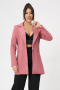 high quality non-stretch 11 colors shoulder padded lined blazer(only blazer)_Black_White_Pink