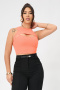 high quality sexy slight stretch orange cutout crop vest(new added colors)_Black_White_Gray_Red_Magenta_Orange_Light Green_Blue_Light Purple_Light orange