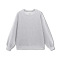 new casual plus-size 14-color slight stretch cotton loose long sleeve sweatshirt_Black_White_Gray