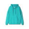 casual plus-size slight stretch cotton 16-color long sleeve hooded sweatshirts_Black_White_Gray_Red_Rose Red_Yellow_Orange_Light Green_Aqua Green