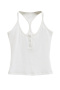 casual slight stretch 7-color solid color slim breathable vest size run small_White