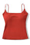 sexy slight stretch 8 color slim padded tank top(size run small)_Black_White_Pink_Red