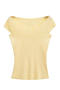 sexy slight stretch off shoulder 4 colors top(size run small)_Black_Yellow